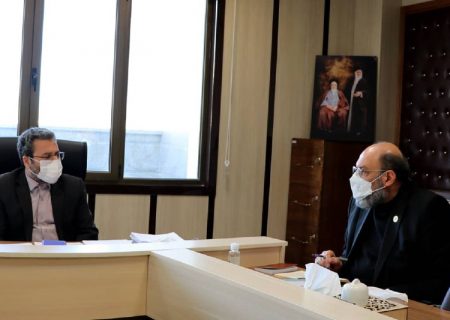 دیدار رئیس اتحادیه سراسری کانون‌های وکلای دادگستری ایران با رئیس کل دادگستری استان همدان مورخ ۹۹/۱۱/۱۶