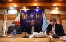 نشست مشترک ریاست اسکودا با رئیس کل دادگستری استان بوشهر در سفر استانی به استان بوشهر مورخ ۱۳۹۹/۱۰/۱۷