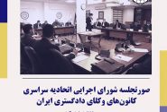 صورتجلسهٔ شورای اجرایی اتحادیهٔ سراسری کانون‌های وکلای دادگستری ایران – پنج شنبه مورخ ۱۴۰۱/۰۱/۲۵