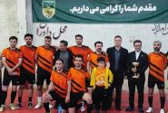 تیم فوتسال وکلای منتخب سنندج قهرمان مسابقات فوتسال کردستان شد