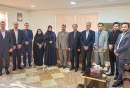 دیدار رئیس هیئت‌مدیره و هیئت همراه کانون وکلای قزوین با معاون دادگستری و سرپرست محاکم عمومی و انقلاب شهرستان قزوین