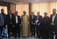 دیدار اعضای هیأت مدیره کانون وکلای قم با رئیس دادگاه عالی انتظامی قضات