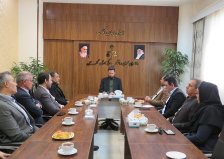نشست هیأت ‌مدیره کانون وکلای گلستان با دادستان جدید مرکز استان
