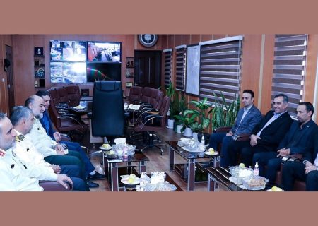 دیدار هیأت مدیره کانون وکلای دادگستری همدان با فرمانده انتظامی استان