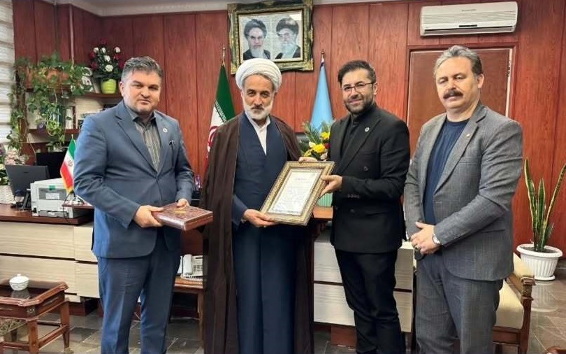 دیدار اعضای هیأت مدیره کانون وکلای اردبیل با رئیس کل دادگستری استان