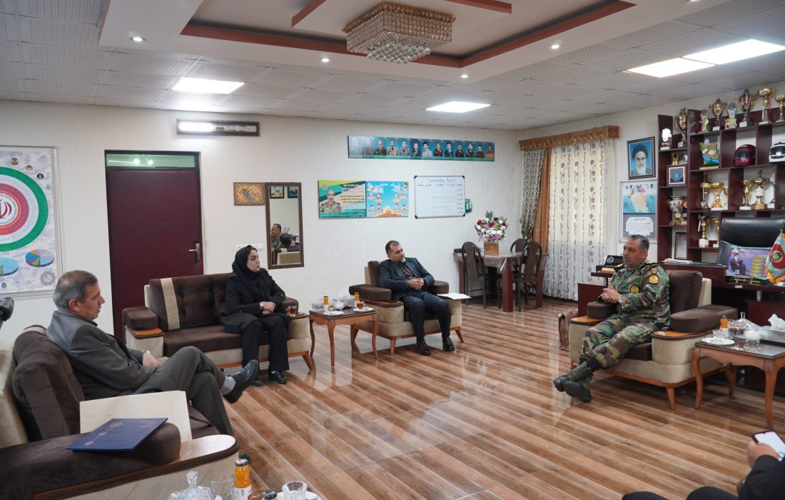 دیدار هیأت مدیره کانون وکلای دادگستری گلستان با فرمانده تیپ ۲۳۰ ارتش