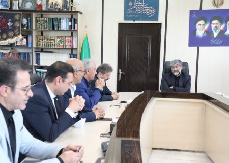 دیدار هیأت مدیره کانون وکلای دادگستری آذربایجان غربی با رئیس کل دادگستری استان