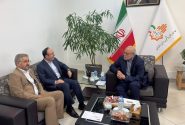 دیدار رئیس کانون وکلای دادگستری مرکز با معاون اجتماعی و پیشگیری از وقوع جرم قوه قضائیه