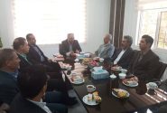 دیدار هیأت مدیره کانون وکلای دادگستری استان مرکزی با رئیس دادگستری و دادستان شهرستان زرندیه